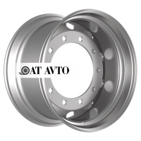 Фото товара - 11,75*22,5 10*335 ET0 281 Accuride 10/335/281/0 Silver. Вариант №1