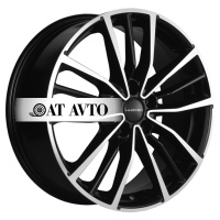 Фото товара - 7*18 5*114,3 ET40 66,5 Khomen Wheels KHW1812 Black-FP. Вариант №1