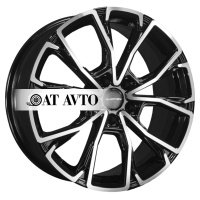 Фото товара - 7,5*19 5*108 ET33 60,1 Khomen Wheels KHW1907 Black-FP. Вариант №1