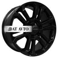 Фото товара - 7,5*18 6*139,7 ET46 67,1 Khomen Wheels KHW1817 Black. Вариант №1