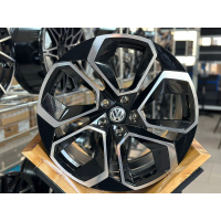 Фото товара - 8,5*19 5*112 ET45 57,1 Zumbo Wheels Black Machined Face. Вариант №1