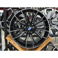 Фото товара - 9,5*19 5*120 ET40 72,6 Zumbo Wheels  Matt Black + Milling. Вариант №1