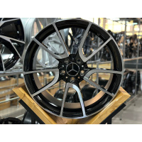 Фото товара - 8,5*19 5*112 ET40 66,6 Zumbo Wheels  Black Face. Вариант №1