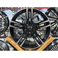 Фото товара - 9,5*19 5*120 ET40 72,6 Zumbo Wheels  Black Face. Вариант №1