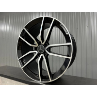 Фото товара - 8,5/9.5*20 5*112 ET40 66,6 Zumbo Wheels Black Machined Face. Вариант №1