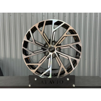 Фото товара - 8.5*19 5*112 ET35 66,45 Zumbo Wheels Black Machinen Face. Вариант №2