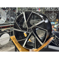 Фото товара - 9*20 5*112 ET30 66,45 Zumbo Wheels Black Machinen Face. Вариант №1