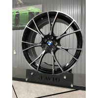 Фото товара - 8.5/9.5*19 5*112 ET30/35 66,5 Zumbo Wheels Black Machinen Face. Вариант №2