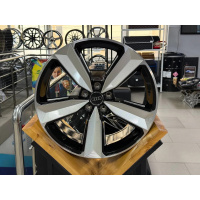 Фото товара - 8.5*19 5*112 ET42 66,45 Zumbo Wheels Black Machinen Face + milled smoke. Вариант №2