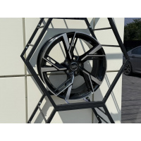 Фото товара - 8*18 5*112 ET35 66,45 Zumbo Wheels gloss Black machine face. Вариант №3