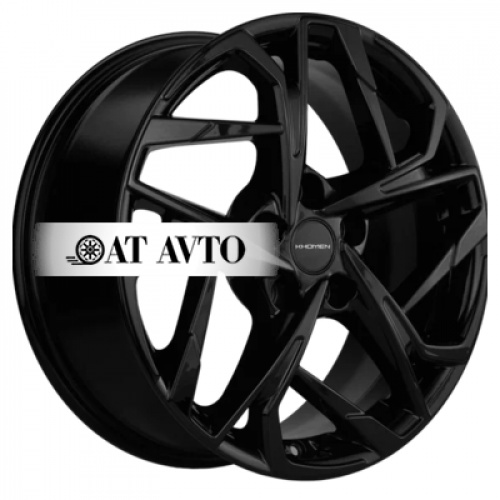 Большое фото товара - 7*17 5*108 ET40 60,1 Khomen Wheels KHW1716 Black, 10043167. Вариант №2