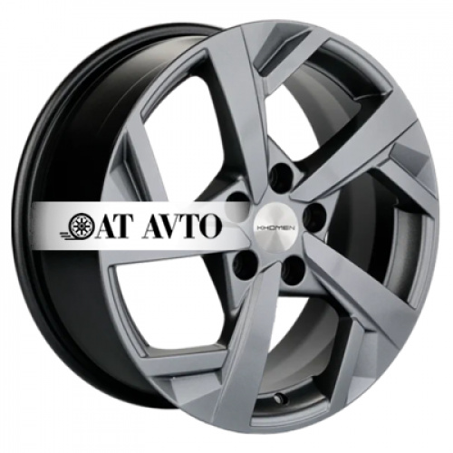 Большое фото товара - 7*17 5*114,3 ET45 66,1 Khomen Wheels KHW1712 Gray, 10067609. Вариант №2