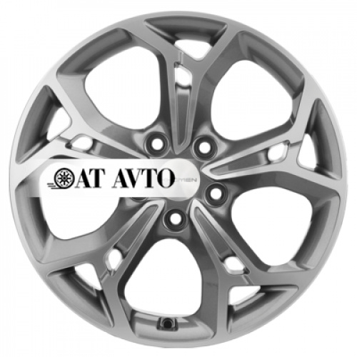Большое фото товара - 7*17 5*114,3 ET40 66,1 Khomen Wheels KHW1702 Gray-FP, 10067836. Вариант №2