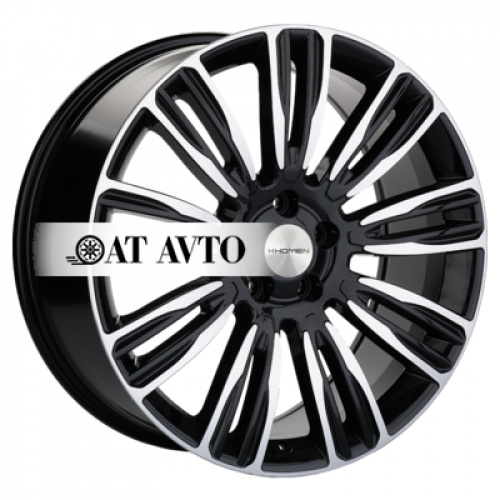 Большое фото товара - 8,5*20 5*120 ET45 72,6 Khomen Wheels KHW2004 Black-FP, 10068641. Вариант №2