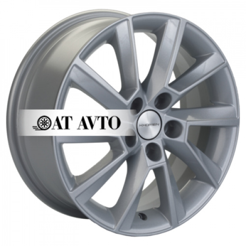 Большое фото товара - 6*15 5*100 ET40 57,1 Khomen Wheels KHW1507 F-Silver-FP, 10069862. Вариант №2