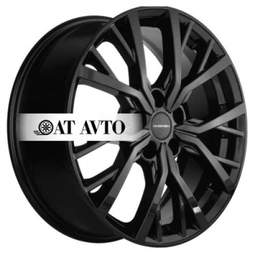 Большое фото товара - 7*18 5*114,3 ET37 66,5 Khomen Wheels KHW1806 Black, 10082863. Вариант №2