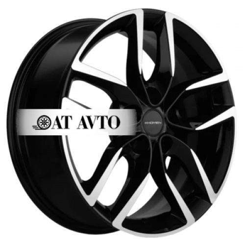 Большое фото товара - 6,5*17 5*114,3 ET45 54,1 Khomen Wheels KHW1708 Black-FP, 10088586. Вариант №2