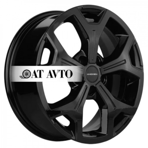 Большое фото товара - 6,5*17 5*114,3 ET45 54,1 Khomen Wheels KHW1710 Black, 10089210. Вариант №2