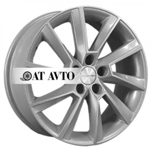 Большое фото товара - 6*16 5*105 ET39 56,6 Khomen Wheels KHW1604 F-Silver, 10097431. Вариант №2