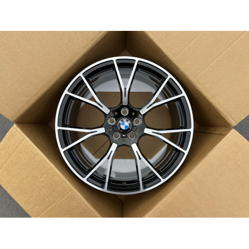 Большое фото товара - 8,5*20 5*112 ET30 66,6 Zumbo Wheels Glossy Black Machine Face, 101051. Вариант №2