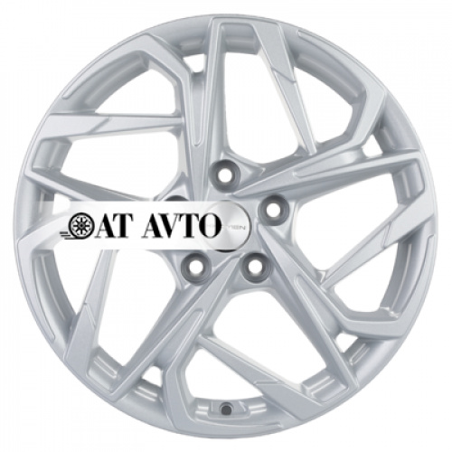 Большое фото товара - 7*17 5*108 ET40 54,1 Khomen Wheels KHW1716 F-Silver, 10108066. Вариант №2