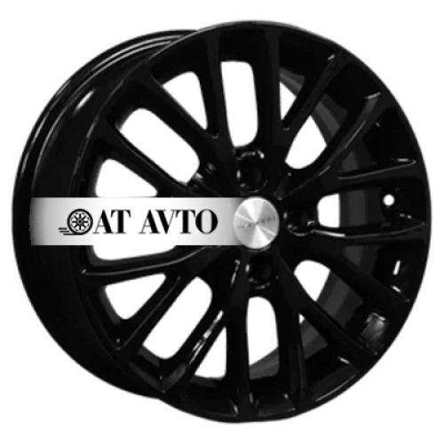 Большое фото товара - 6*15 4*98 ET36 58,6 Khomen Wheels KHW1506 Black, 10111365. Вариант №2