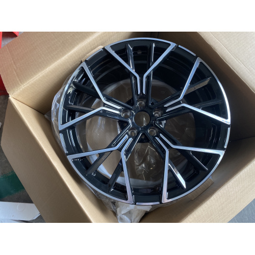 Большое фото товара - 8,5*20 5*112 ET25 66,6 Zumbo Wheels Glossy Black Machine Face, 101142. Вариант №2