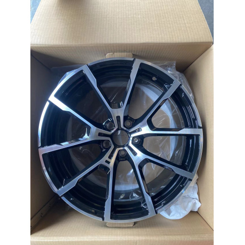 Большое фото товара - 9,5*19 5*120 ET35 72,6 Zumbo Wheels Glossy Black Machine Face, 101145. Вариант №2