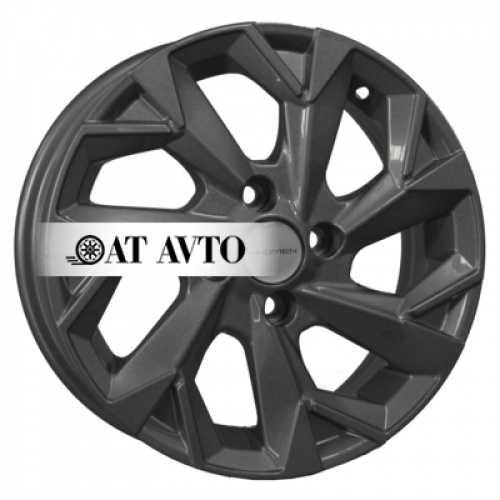 Большое фото товара - 5,5*14 4*100 ET43 60,1 Khomen Wheels KHW1402 Gray, 10121367. Вариант №2