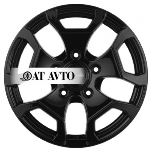 Большое фото товара - 6,5*17 5*139,7 ET35 98,5 Khomen Wheels KHW1725 Black, 10185280. Вариант №2