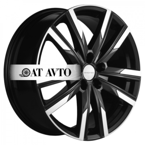 Большое фото товара - 7,5*19 5*114,3 ET35 60,1 Khomen Wheels KHW1905 Black-FP, 10188973. Вариант №2