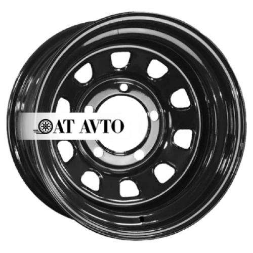Большое фото товара - 7*16 5*139,7 ET25 110 Zepp УАЗ Semicircle Gloss Black, 10192082. Вариант №2