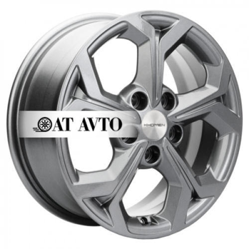Большое фото товара - 6,5*16 5*114,3 ET43 67,1 Khomen Wheels KHW1606 Gray, 10194779. Вариант №2