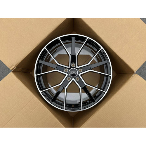Большое фото товара - 10*22 5*112 ET20 66,45 Zumbo Wheels Glossy Black Machine Face, 102003. Вариант №2