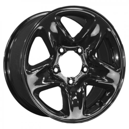 Большое фото товара - 8*18 5*150 ET60 110 Zepp Toyota 5 Triangle Gloss Black, 10203009. Вариант №2
