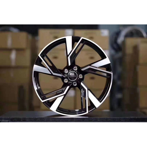 Большое фото товара - 9,5*21 5*112 ET28 66,45 Zumbo Wheels Glossy Black Machine Face, 102042. Вариант №2