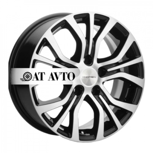 Большое фото товара - 6,5*16 5*114,3 ET46 67,1 Khomen Wheels KHW1608 Black-FP, 10209767. Вариант №2
