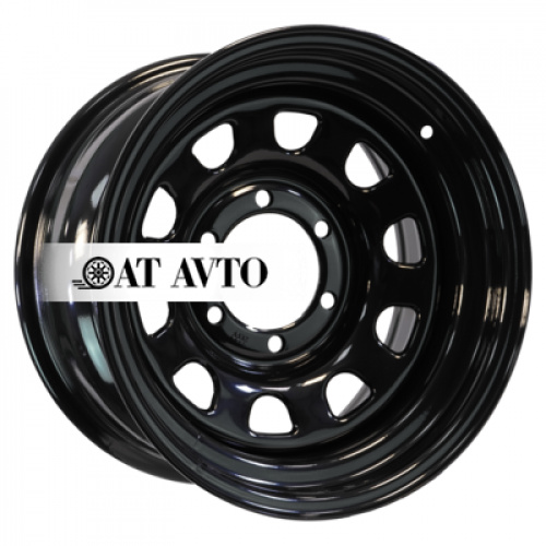 Большое фото товара - 8*16 6*139,7 ET-10 110 Zepp Toyota Hilux 2.5D, 3.0D Semicircle Gloss Black, 10243104. Вариант №2