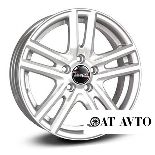 Большое фото товара - 6*15 5*100 ET38 57,1 TechLine 529 Silver, 10293492. Вариант №2
