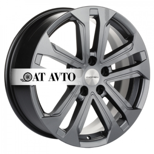 Большое фото товара - 7*18 5*108 ET33 60,1 Khomen Wheels KHW1803 Gray, 10297260. Вариант №2
