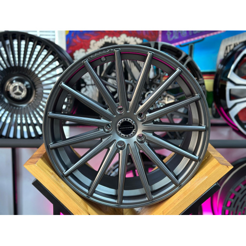 Большое фото товара - 8*18 5*114,3 ET35 73,1 Zumbo Wheels Matt Gray, 201027. Вариант №2