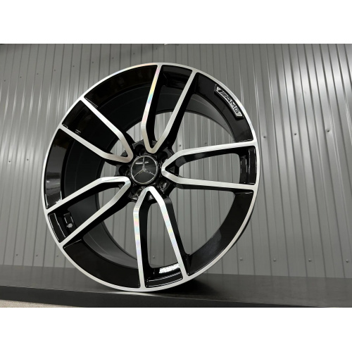 Большое фото товара - 8,5/9.5*20 5*112 ET40 66,6 Zumbo Wheels Black Machined Face, 501005. Вариант №5