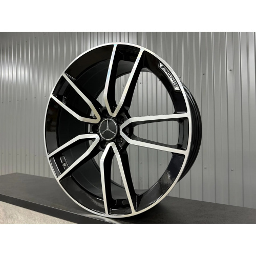Большое фото товара - 8,5/9.5*20 5*112 ET40 66,6 Zumbo Wheels Black Machined Face, 501005. Вариант №4