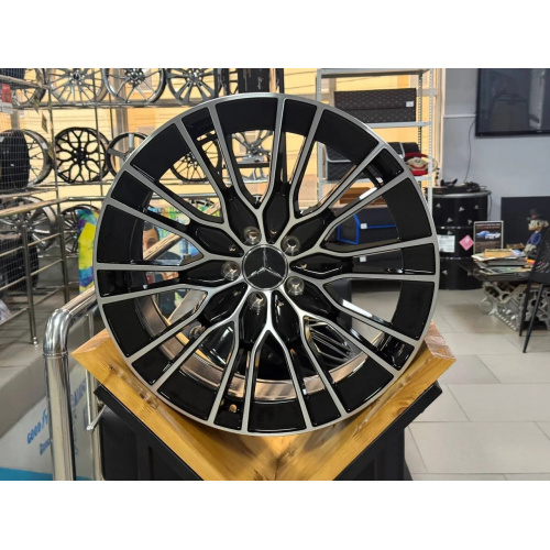 Большое фото товара - 8.5/9.5*20 5*112 ET36/43 66,6 Zumbo Wheels Black Machinen Face, 501046. Вариант №5
