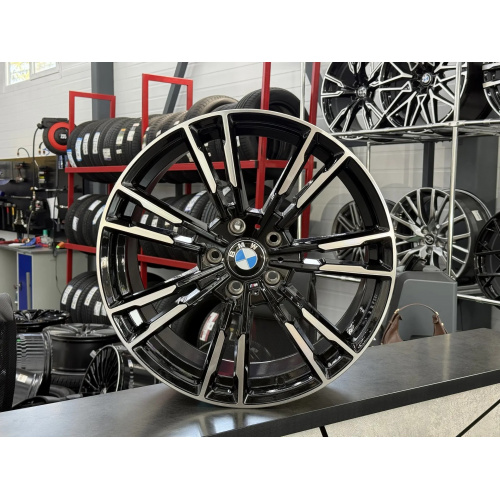 Большое фото товара - 8.5/9.5*19 5*112 ET30/35 66,5 Zumbo Wheels Black Machinen Face, 501056. Вариант №6