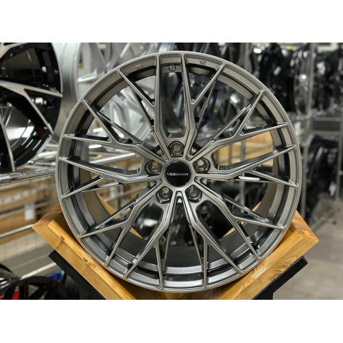 Большое фото товара - 8.5/9.5*19 5*112 ET35/38 66,5 Zumbo Wheels Hyper Black, 501058. Вариант №5