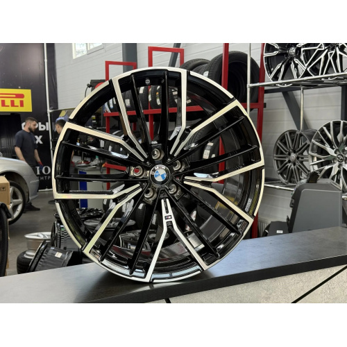 Большое фото товара - 8.5/9.5*20 5*112 ET30/35 66,5 Zumbo Wheels Black Machinen Face, 501062. Вариант №5
