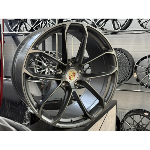 Большое фото товара - 10/11.5*22 5*130 ET48/61 71,6 Zumbo Wheels matte gunmetal, 501064. Вариант №4
