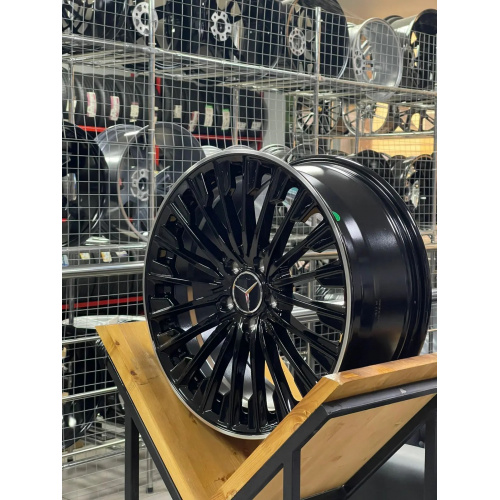 Большое фото товара - 8*18 5*112 ET40 66,5 Zumbo Wheels Black Machinen Face, 501092. Вариант №3