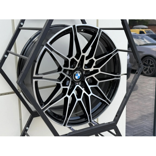 Большое фото товара - 8.5/9.5*20 5*112 ET30/35 66,5 Zumbo Wheels gloss black machine face, 501096. Вариант №4